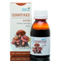 Гриб Шіїтаке краплі, 100 мл