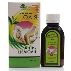 Olej do Masażu Antycellulitowy, 100% Naturalny, Adverso, 110 ml