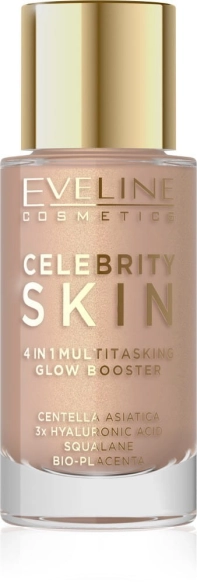 EVELINE Celebrity Wielofunkcyjna baza do twarzy Glow Booster 1.5N Universal Nude