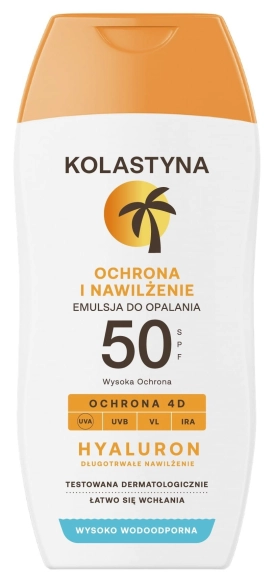KOLASTYNA Emulsja do opalania - Ochrona i Nawilżenie SPF50  150ml