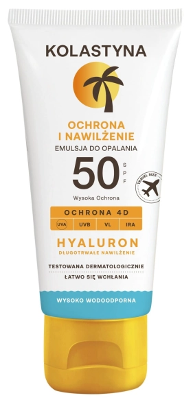 KOLASTYNA Ochrona i nawilżenie Emulsja do opalania SPF50+ 80 ml