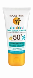 KOLASTYNA SPF50+ Emulsja ochronna do twarzy i ciała dla dzieci Skóra wrażliwa 50 ml