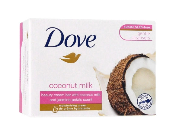DOVE Beauty Cream Mydło nawilżające w kostce Coconut Milk & Jasmine 90g