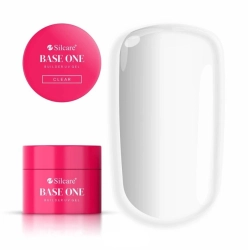 SILCARE Base One Gel Żel budujący do paznokci - Clear 50 g