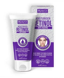 Retinol Anti-Aging Nawilżający Krem do Twarzy, Beauty Formulas, 75ml