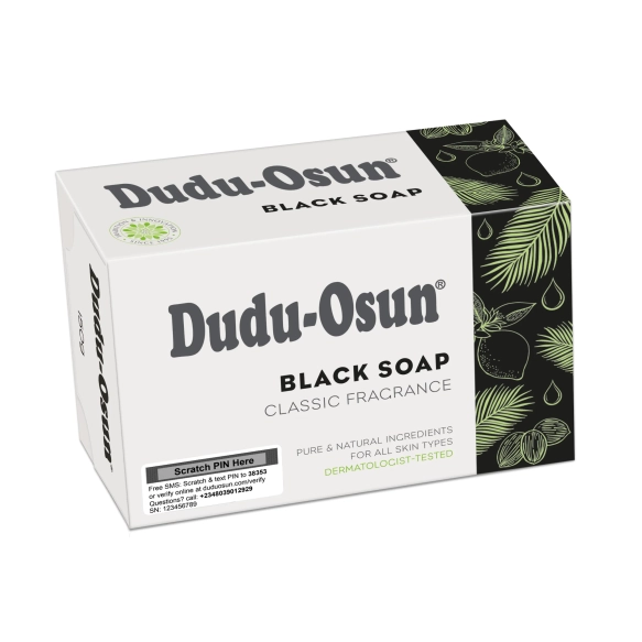 Dudu Osun Czarne Mydło Afrykańskie Classic Fragrance, 150 g