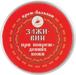 Заживин Крем-бальзам заживляющий при повреждениях кожи, Эликсир, 10мл (1)