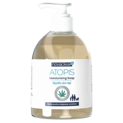 Atopis mydło do rąk z organicznym olejem konopnym NOVACLEAR, 300 ml