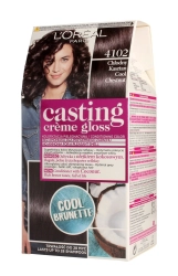 LOREAL Casting Creme Gloss Krem koloryzujący nr 4102 Chłodny Kasztan  1op.