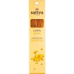 Kadzidła Naturalne Kopal, Sattva, ok. 30 g (ok. 15 patyczków)