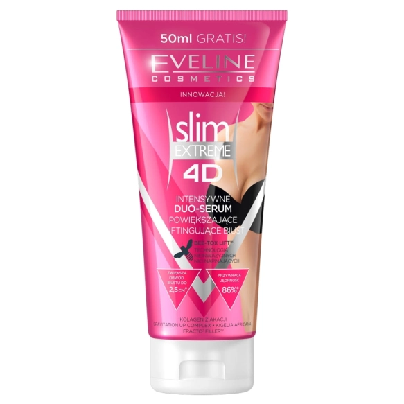 Eveline Slim Extreme 4D Bust Lifting &amp; Volumizing Duo-Serum, 200ml