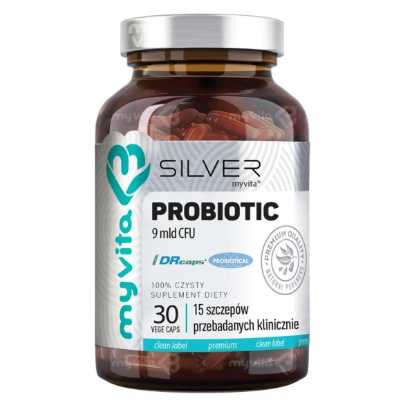 Probiotic 9 billion CFU, MyVita SILVER PURE, 30