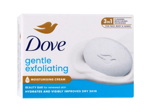 DOVE Beauty Cream Kremowe mydło delikatnie złuszczające w kostce, 90 g