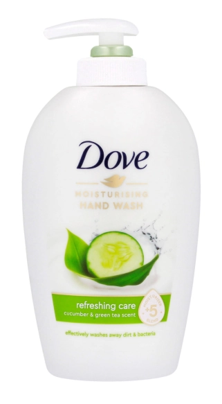 DOVE Refreshing Care Pielęgnujące mydło w płynie Cucumber & Green Tea 250 ml