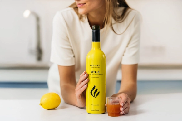 Liquid Vitamin C, DuoLife Vita C, 750 ml