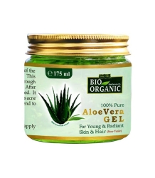 Żel Aloesowy Bio Organic do Skóry i Włosów, Indus Valley, 175ml