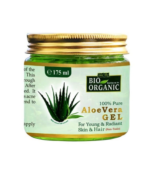 Żel Aloesowy Bio Organic do Skóry i Włosów, Indus Valley, 175ml