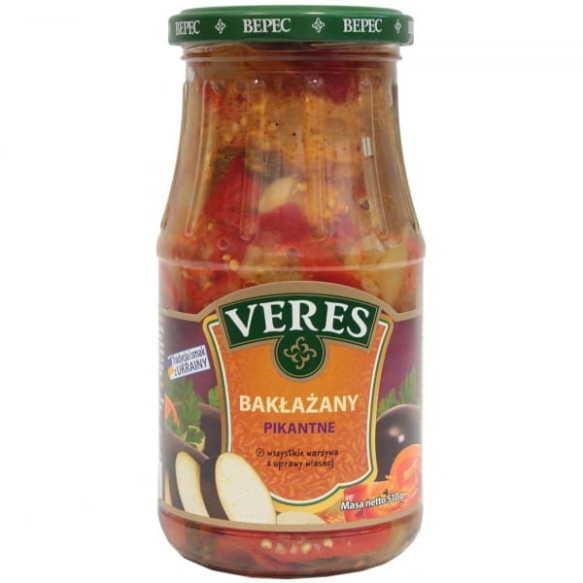 Bakłażany Pikantne Veres 510 g