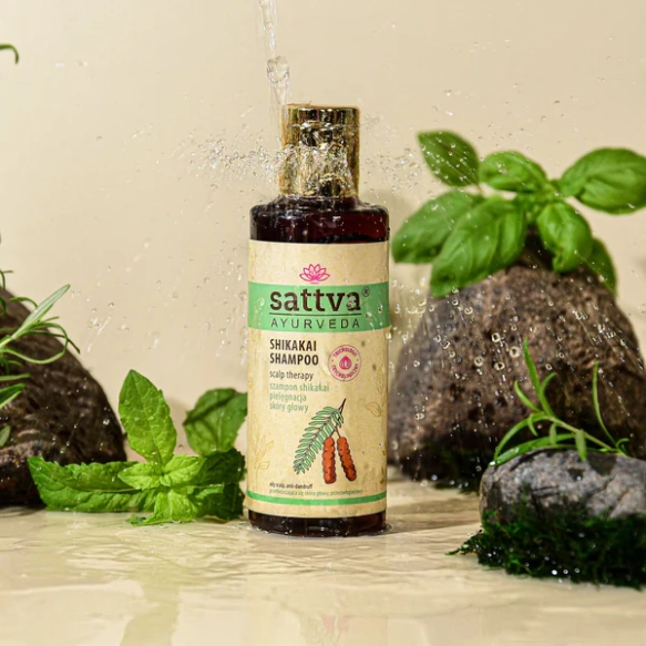 Naturalny Szampon do Włosów Shikakai, Sattva, 210ml