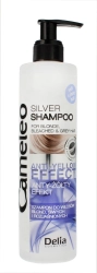 DELIA COSMETICS CAMELEO SILVER Szampon do włosów blond i siwych 250 ml