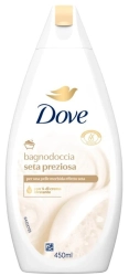 DOVE Bagnodoccia Seta Preziosa Kremowy żel pod prysznic Jedwabisty 450 ml