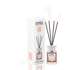 EYFEL Dyfuzor zapachowy z patyczkami - Powder 120 ml