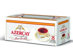 Czarna herbata z bergamotką AZERCAY Buket earl grey, 25 torebek