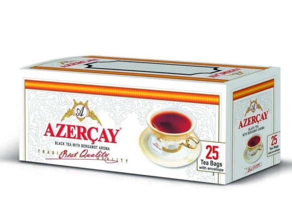 Czarna herbata z bergamotką AZERCAY Buket earl grey, 25 torebek