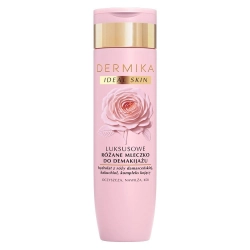 DERMIKA Ideal Skin Luksusowe różane mleczko do demakijażu 200 ml