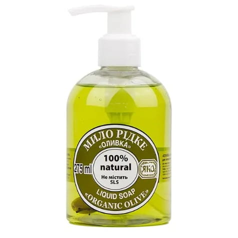 Mydło w Płynie Oliwkowe, 100% Naturalne, Yaka, 275ml
