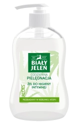 Biały Jeleń Codzienna Pielęgnacja Żel do higieny intymnej - Aloes 500 ml