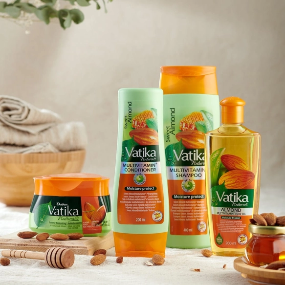 Olejek Migdałowy do Włosów Vatika Dabur, 200ml
