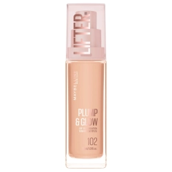 MAYBELLINE Plump&Glow Podkład rozświetlający SPF 15 nr 102, 30 ml