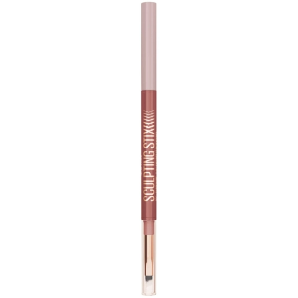 MAYBELLINE Sculpting Stix Eyeliner 2w1 z podwójną końcówką 011 Rosy Sculpt 0.7 g