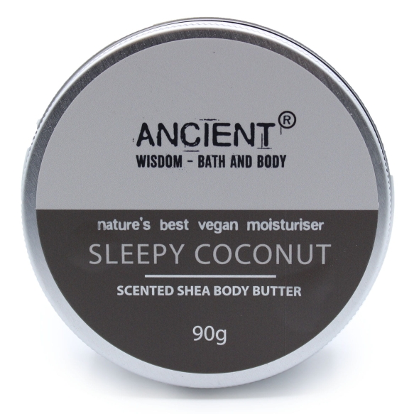 Pachnące Masło Shea do Ciała - Senny Kokos, 90g