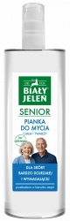 BIAŁY JELEŃ Senior Pianka do mycia ciała i twarzy 400 ml