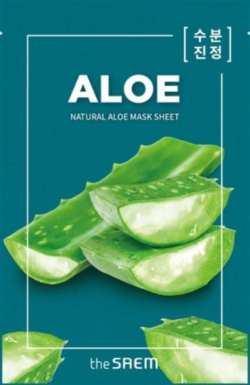 THE SAEM Natural Mask Sheet Maska na tkaninie Aloe