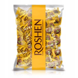 FLAKSI Cukierki kakaowe z płatkami waflowymi, Roshen, 500 g
