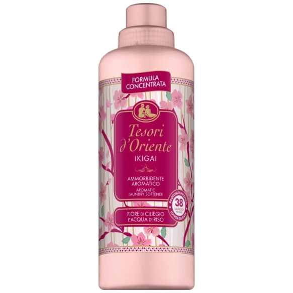 Koncentrat do płukania tkanin Ikigai (38 prań), Tesori D'Oriente, 760 ml