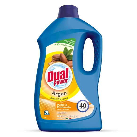 Płyn do prania ARGAN 40 prań, DUAL POWER, 2 l