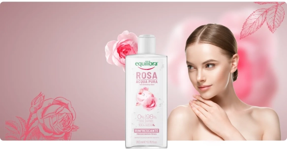 Czysta Woda Różana Orzeźwiająca, Equilibra, 200ml