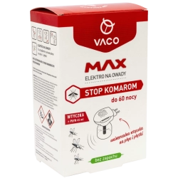 Электрофумигатор VACO против комаров и других насекомых, безопасный сон + жидкость 45мл
