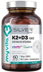 Witamina K2+D3 Forte, MyVita SILVER PURE