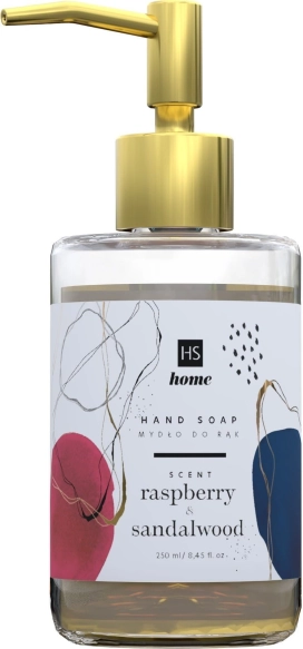 HISKIN HOME Mydło d/rąk Raspberry Sandalwood 250m&