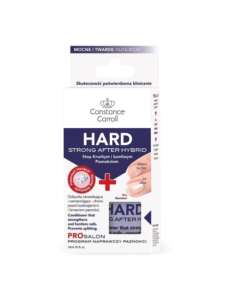 Constance Carroll Nail Care Odżywka do paznokci Hard Strong After Hybrid  10ml
