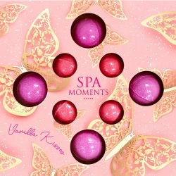 SPA MOMENTS Zestaw kul do kąpieli Wanilla Kisses
