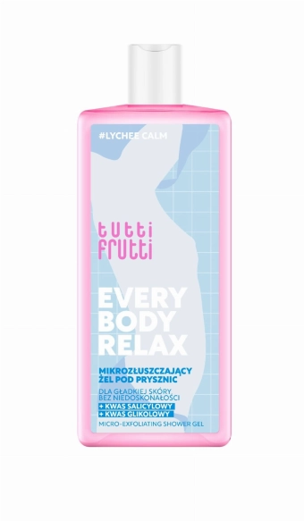 TUTTI FRUTTI Everybody Relax Mikrozłuszczający żel pod prysznic 400 ml