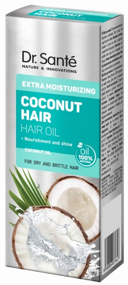 DR.SANTE Coconut Hair Olejek do włosów suchych i łamliwych Ekstranawilżenie 150 ml