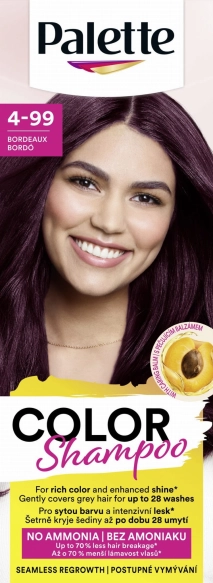 Palette Color Shampoo Szampon koloryzujący 4-99 Bordo 50 ml