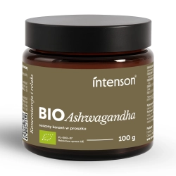BIO Ashwagandha, Powder, Intenson, 100 g